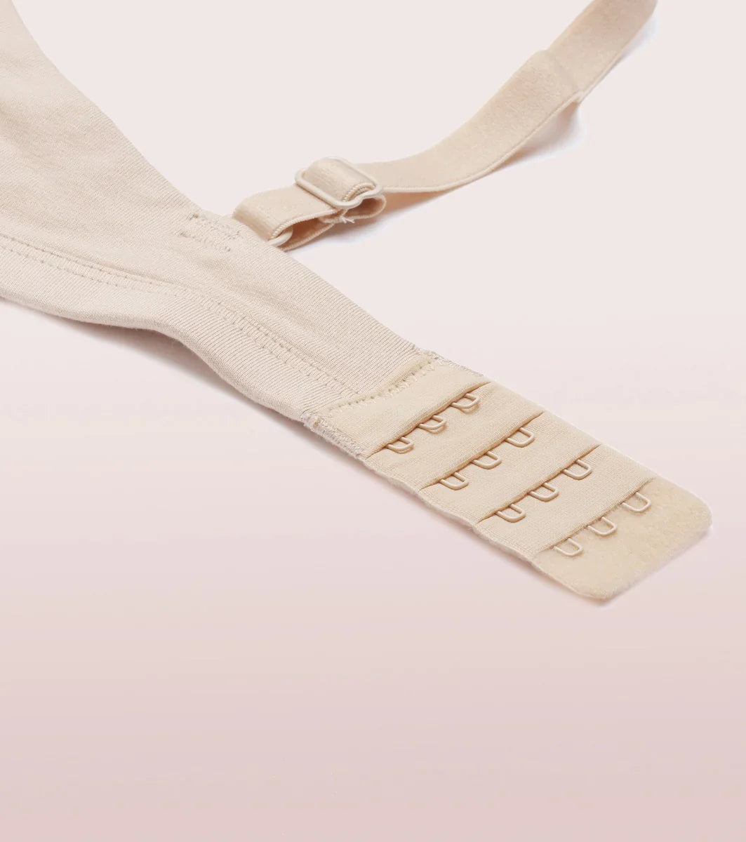 Softest Bra Ever - Cotton Seamless Bra Padded with Full Coverage