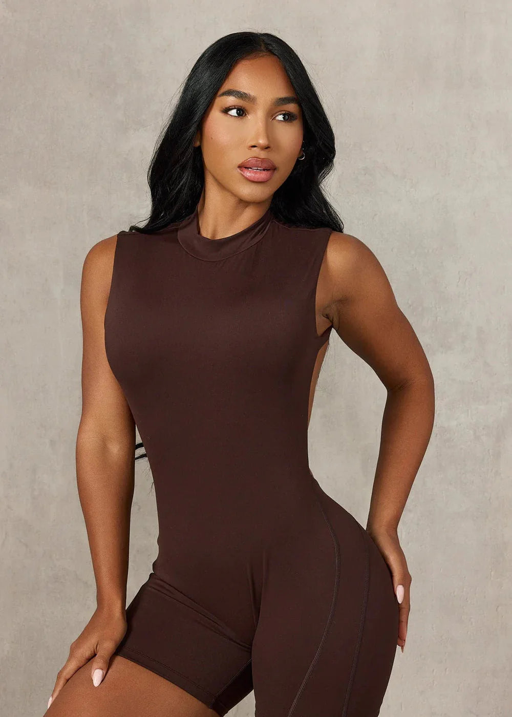 Backless Gym Bodysuit