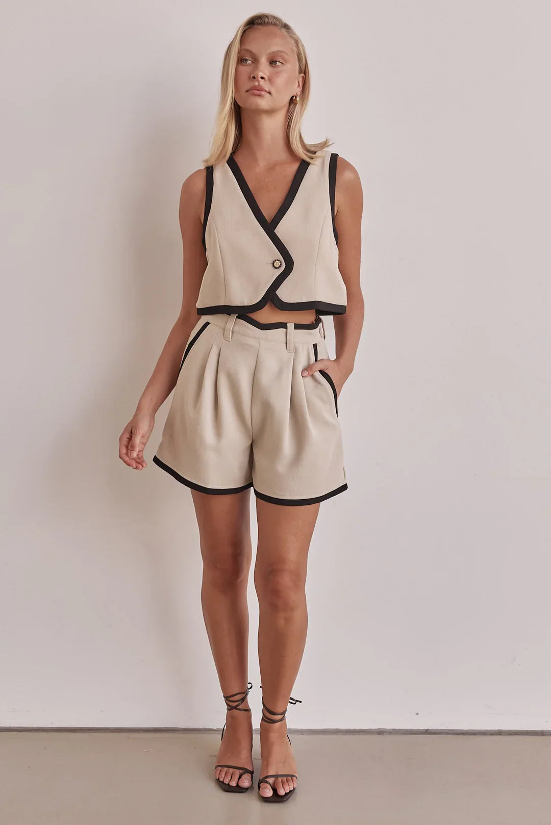 Oat Creamy Co-ord Set