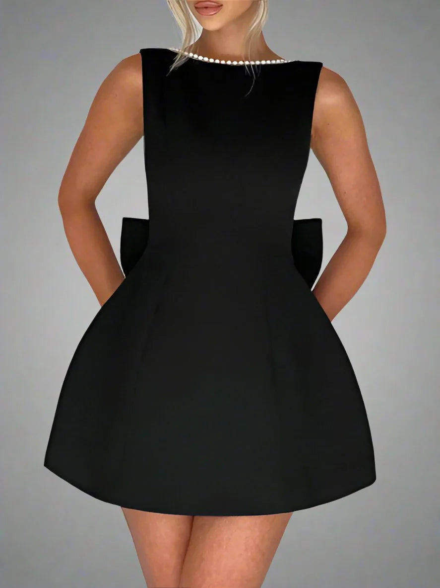 Bonita Mini Dress with Bow